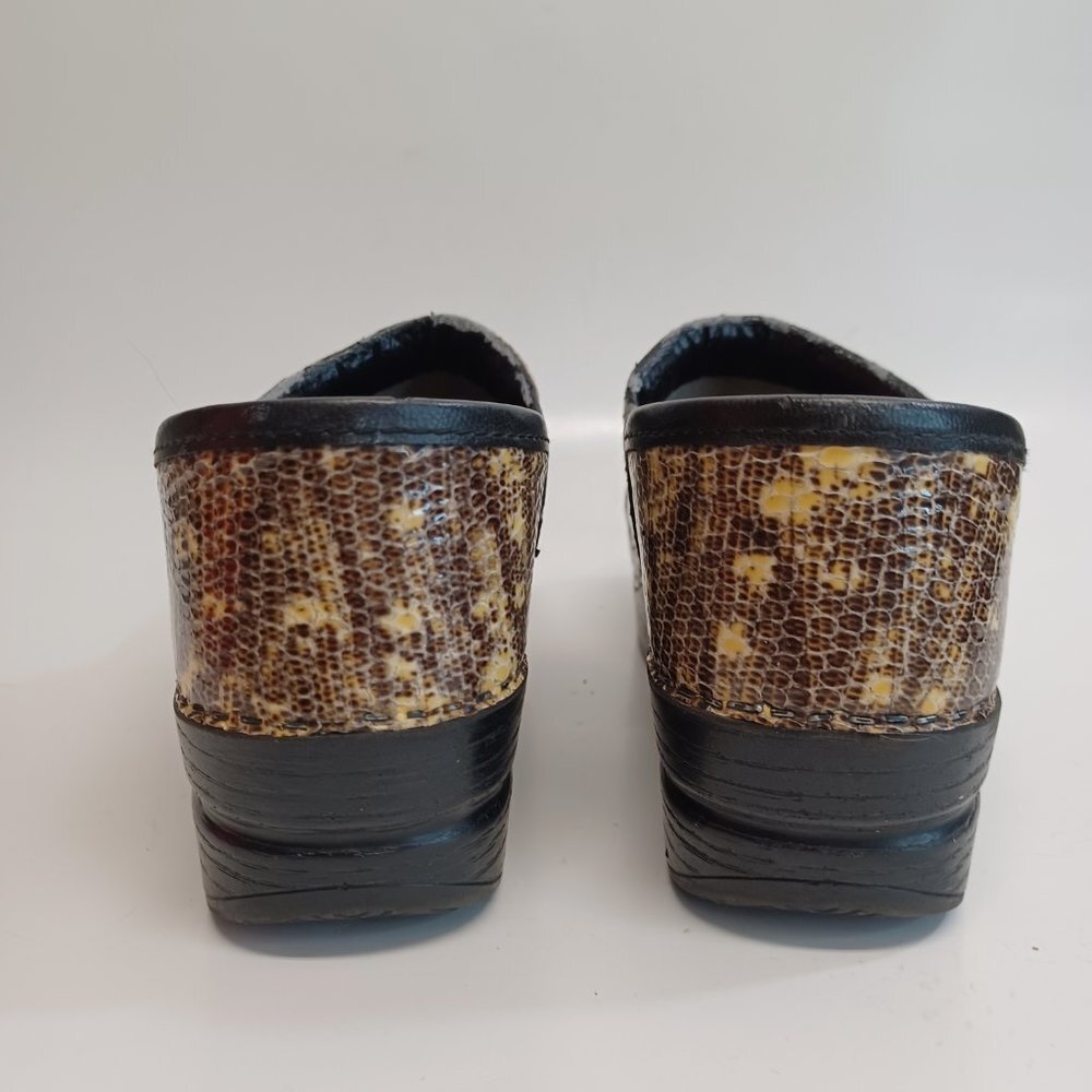 Dansko Clog Professional Shoe Snake Reptile Slip … - image 5